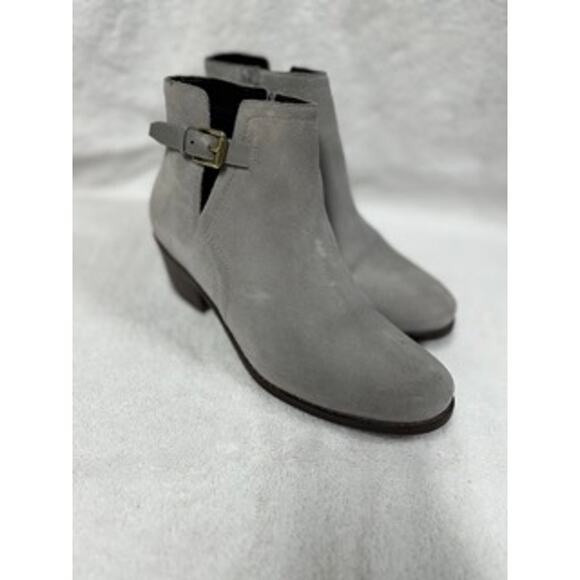 Cole Haan Women's Willette II Grey Ankle Glam Suede Bootie Shoe - Picture 5 of 8